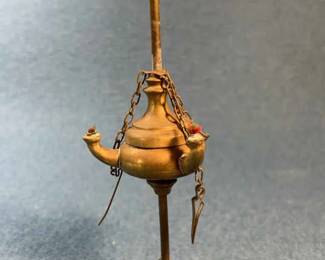 Antique Brass Lucerna Oil lamp