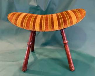 Vintage Saddle Stool