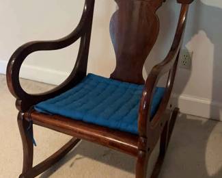 Short Back Rocking Chair
