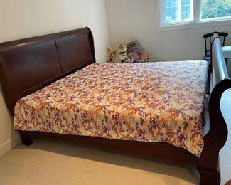 Cherry Sleighbed