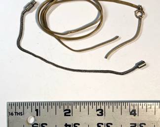 Bracelet And Necklace Gold Silver