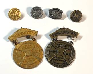 NRA Junior Division Pins Medallions