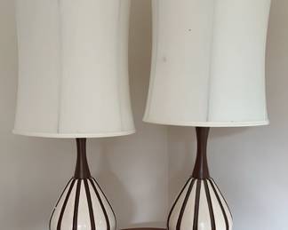 2 MCM Table Lamps