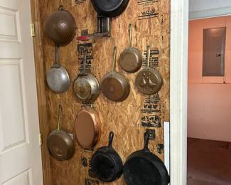 Some of the vintage cookware