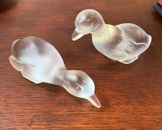 Baccarat ducks
