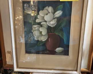 Texas artist Ike Koenig original pastel 