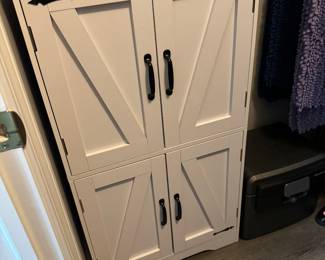 4 door storage cabinet