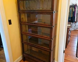 Stacking Oak Bookcase.