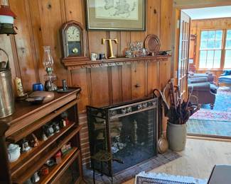 Fire Place Tools, Canes and Walking Sticks.