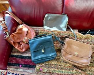 Vintage Coach bags $50-100