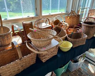Woven baskets most $10-25
