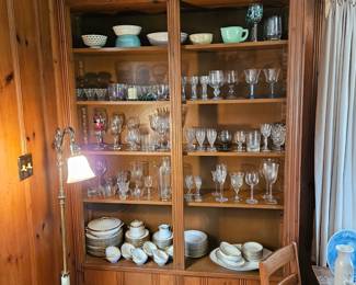 Stemware, Porcelain Dinner Service, Bowls.