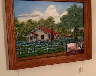 hand painted picture
