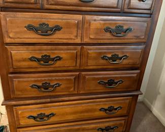 Traditional chest heavy wood great condition