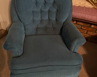 Two matching swivel rocker