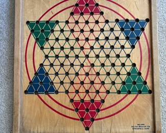 Chinese Checkers Board - Vintage 