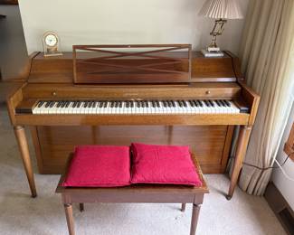 Piano and Bench 