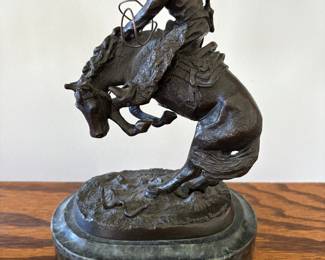 The Rattlesnake by Frederic Remington 