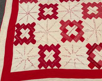 Vintage Hand Made Quilt 
