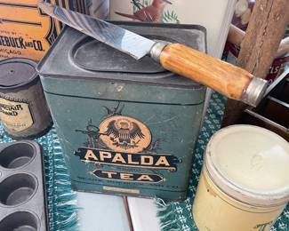 Apalda tea Tin