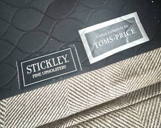 Stickley Fine Upholstery Sleeper Sofa – Crafted for Toms-Price, High-End Designer Couch