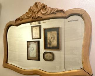 Continental European Carved Crest — Old-World Joinery $ 450