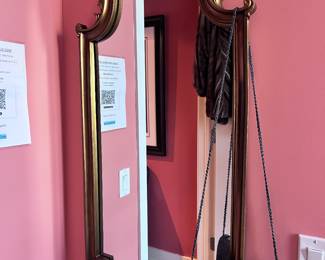 Wood Carved frame wall mirror 