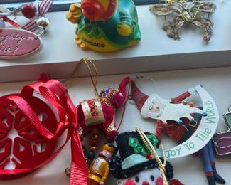 vintage Christmas decorations