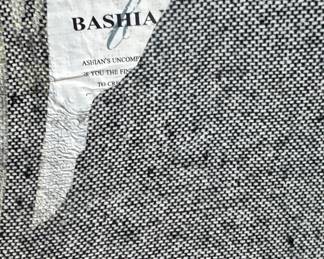 Bashian Rug Label Close-Up – Authentic Designer Carpet Markings