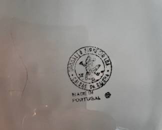Portugal porcelain soup tourin 