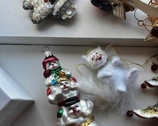 vintage Christmas decorations