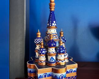 Russian wood cathedral