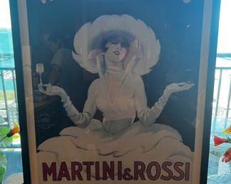 Vintage poster Vermouth Bianco Martini & Rossi Torino