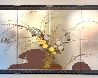Japanese Four-Panel Byōbu Screen | $3000