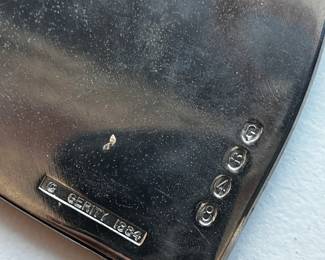 Gerity rhodium 25th anniversary Heart