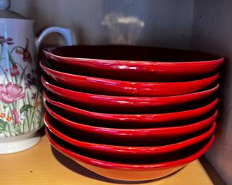 Majoliche Jessica dishes made in Italy