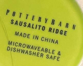 Pottery Barn sausalito ridge