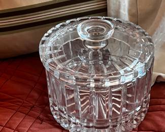 Crystal dish with Lid 
