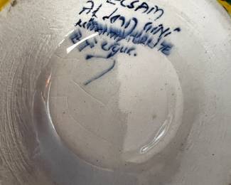 Elsam Portugal hand painted ceramica