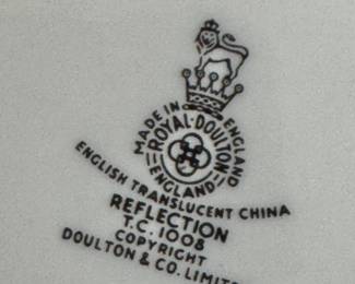 Royal Dalton Reflection porcelain set