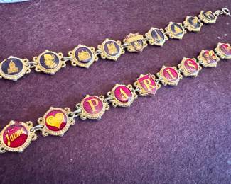 Vintage Paris souvenir bracelet