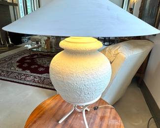 Stoneware Earthware Table lamp large