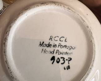 VTG RCCL Hand painted porcelain