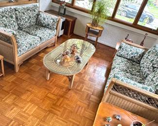 wicker and bamboo furniture