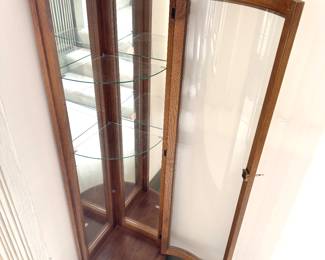 curio corner cabinet