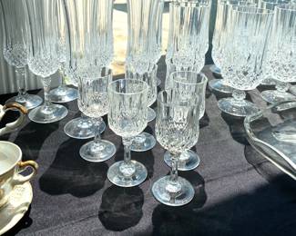 Crystal stemware