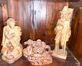 Carved figures
