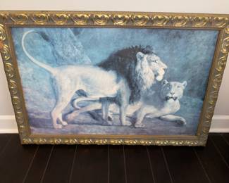 Lion art