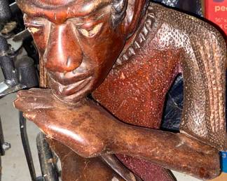 African tribe man 