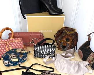Designer shoes and purses